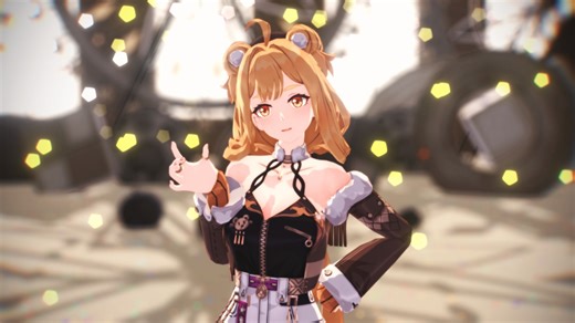 【崩坏3MMD\u002F哔哩近视版】让❤我❤摸❤摸❤你❤的❤小❤熊