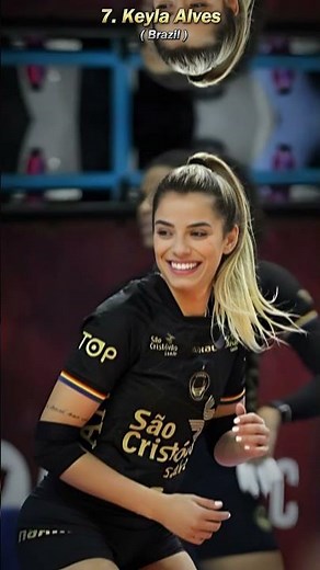 Top 10 Most Gorgeous Volleyball Players 2025 #shorts