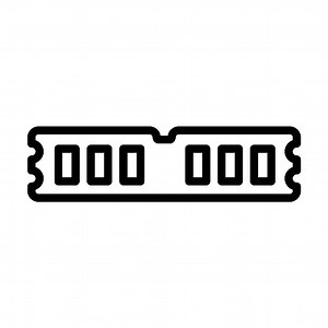 random access memory icon from hardware collection. Thin linear...