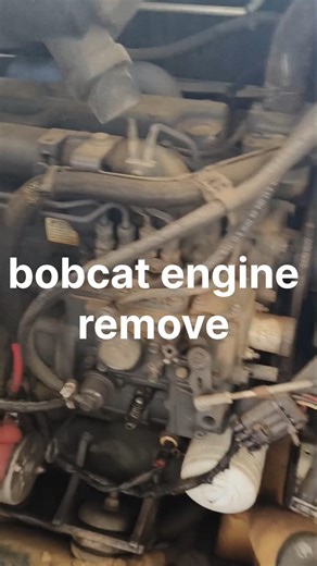 bobcat engine remove