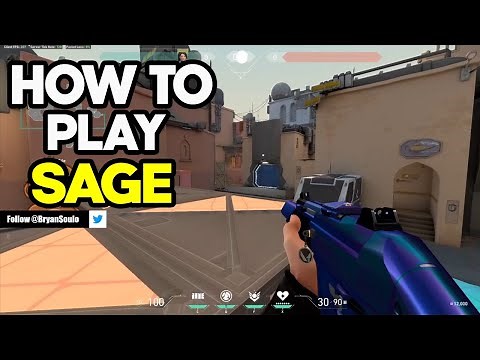SAGE GUIDE ON BIND | HOW TO PLAY SAGE | VALORANT TIPS AND TRICKS