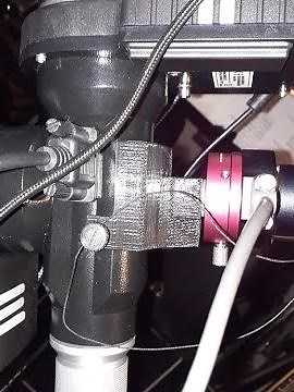 iEXOS-100 3D Printed PoleMaster Mount [Alex Zarvis]