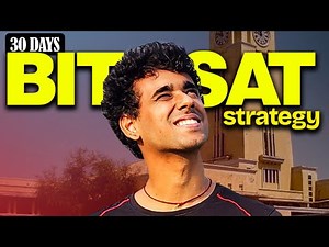 No BS Guide on how to ace BITSAT in 30 days.