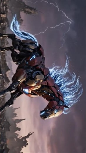 The Birth of IRON STALLION#shorts#marvel#hybrid#artificialintelligence#ironman#aiart