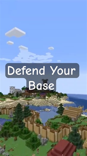 A Well-Planned Minecraft Island Base is the Best Defense! #minecraft #gaming