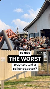 The jojo roll on Copperhead Strike at Carowinds is a slow rolling inversion right as the ride starts #amusementpark #themepark #rollercoaster | In The Loop
