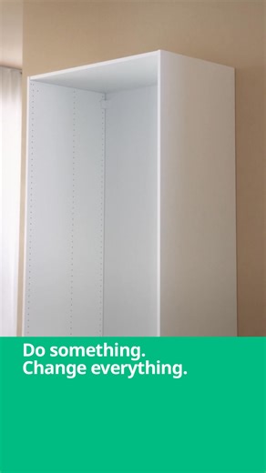 Life hack: Go modular! 🌎 As your storage needs evolve, PAX and AURDAL modular storage systems can evolve with you. They’re designed for easy add-ons like frames, shelves and baskets so you don’t need to constantly upgrade with new, larger, more expensive pieces of furniture. Little changes can make a big difference – and our modular furniture contains endless possibilities. Do something. Change everything. https://bit.ly/4tBVbiB | IKEA