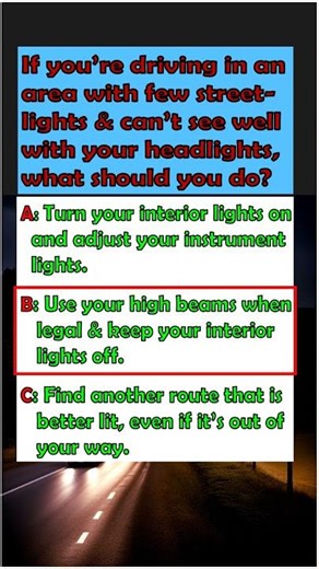 CDL Test Prep: "Seeing Clearly at Night" #passing #safely #automobile #trucking #truckdriver #facts