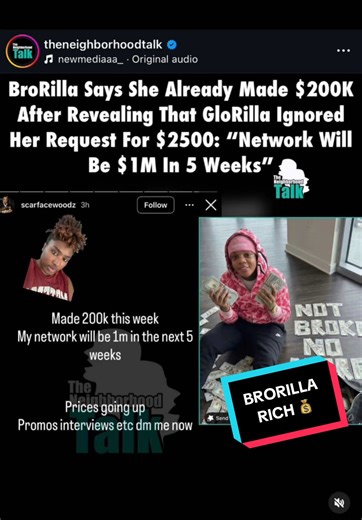 Cartoon Network?? I’m lost ?? Also promo for what ? Outing family business to the internet?? I’m just mad I didn’t make $200k this week 😒 she better help her family wit that $200k after getting on her sister about not helping. #glorilla #brorilla #forurpage #greenscreen #embarrassing