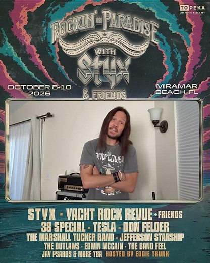 TESLA - Rockin’ In Paradise with Styx & Friends