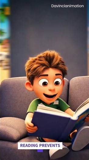 READING PREVENTS #shorts # viral #animation