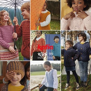 Modelli ai ferri per bambini fino a 12 anni nella nuova rivista Katia