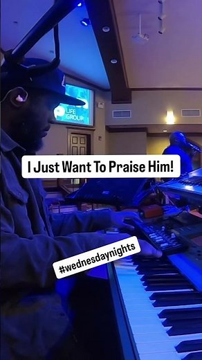 I Just Want to Praise You 🙌🏾 | Wednesday Night Worship Piano 🔥