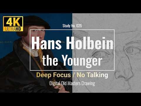 25min Anatomy Study: Deconstructing Holbein (The Met) | Eye & Skull Analysis (No Talking) [4K]