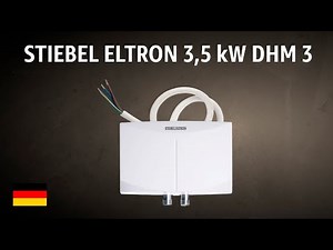 STIEBEL ELTRON Mini Instantaneous Water Heater 3.5 kW DHM 3 | TEST | German