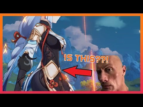 Wait, Shenhe Is Not Wearing Panties!? | Genshin Impact