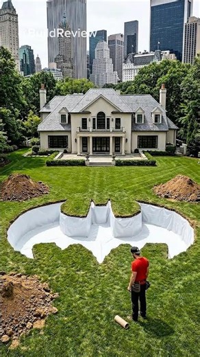 Batman Shaped Fish Pond Build - Full Process! 🦇🐟