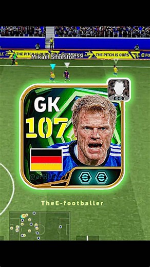 New Oliver Kahn 🔥#efootball #efootballmobile #pes #shorts