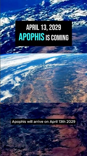 Apophis 2029: An Asteroid Flies INSIDE Earth’s Satellite Ring #asteroids #apophis #nasa