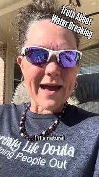 Childbirth Tips & Pregnancy Training: Truth About Water Breaking