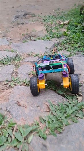 RC 4X4Wrd jeep Off road Arduino project