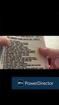 SLIDE RULER/ RY COODER (8-CDR, private compi) #shorts #rycooder