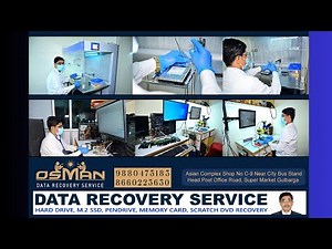 Osman Data Recovery Lab ⚡ Gulbarga | Hard Disk, SSD, Pen Drive, Memory Card & Scratched DVD Recovery