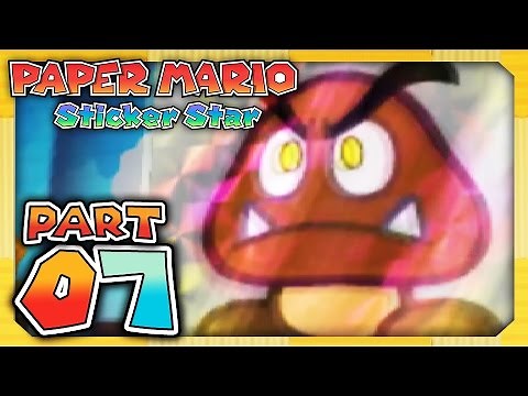 Paper Mario: Sticker Star - Part 7: W1-6 - Goomba Fortress