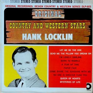 Hank Locklin - Original Country And Western Stars Hank Locklin