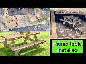 How to Set Up a Wooden Picnic Table: A Step-by-Step Guide
