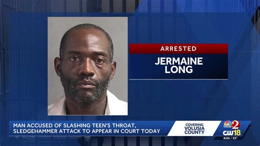 Man charged for slashing teen's neck in Daytona Beach accused of sledgehammer attack hours earlier