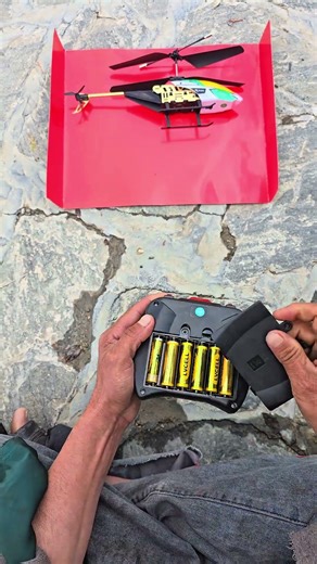 Poor man bought a new helicopter ✈️ 💕 ✈️