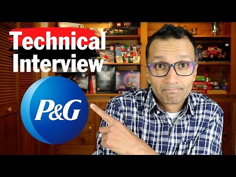 Ace P&G's Technical Interview.