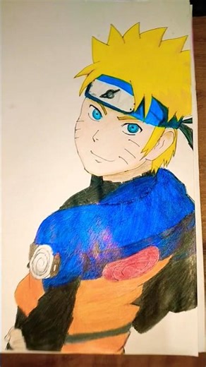 Naruto Drawing #animeart #naruto #narutoshippuden #animedrawing #narutouzumaki