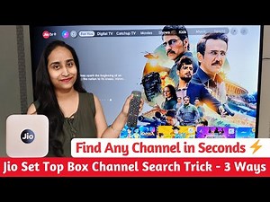 3 Easy Ways to Find Your Favourite Channels on Jio Set Top Box 📺 | JioFiber Tips & Tricks