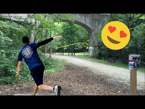 PLAYING DISC GOLF AT THE CANYONS!!