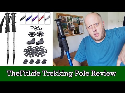 TheFitLife Aluminium Hiking Walking Trekking Poles Review