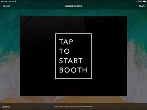 Set up your iPad for a live photo booth experience