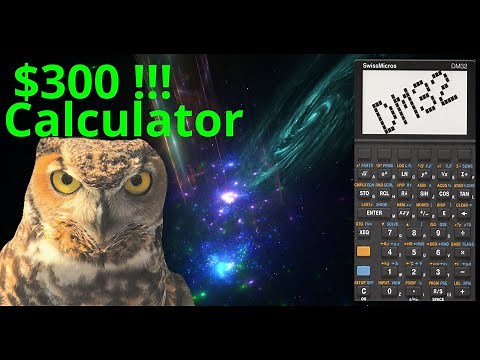 The SwissMicros DM32 Calculator Unboxing and Review