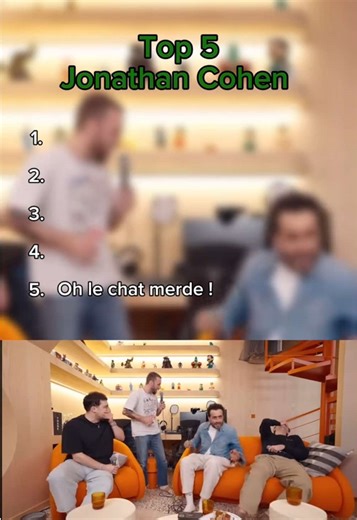 Meilleur Moment de Jonathan Cohen: Humour et Top 5