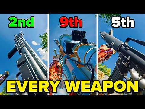 Ranking Every Weapon in Black Ops 6!