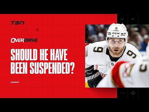 Should Bennett have been suspended for hit on Stolarz? | OverDrive Hour 1 | 05-06-25
