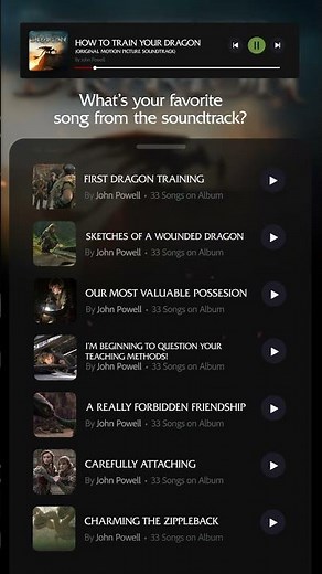 Favorite song? ALL OF THEM | HOW TO TRAIN YOUR DRAGON