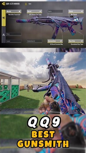 QQ9 Best Gunsmith After Buff 🔥 (Fast ADS + No Recoil)