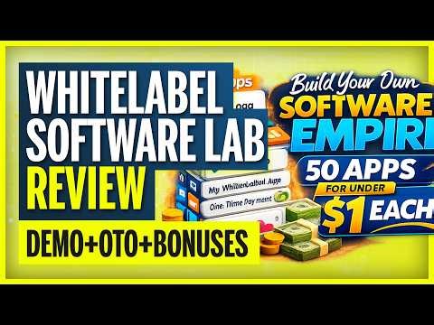 Whitelabel Software Lab Review⚡📲💻[LIVE] 50+ Best MRR SaaS AI Tools💻📲⚡FREE AI Bonuses💲💰💸