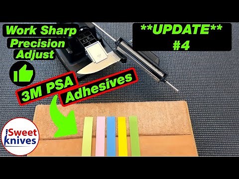 3M PSA Lapping Films for the Work Sharp Precision Adjust Sharpener