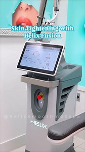 Behind the scenes of a Helix Fusion treatment ✨This advanced skin...