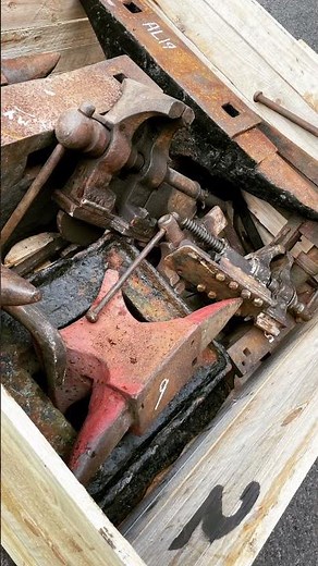 A Recent Shipment Of Anvils To The USA. #anvil #woodworking #decorativeironwork #ironcraft #forged