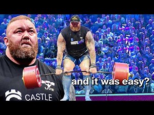 this GIANT just did the GREATEST lift in HISTORY! | 510kg DEADLIFT WORLD RECORD