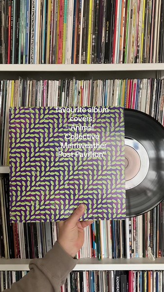 Animal Collective’s album „Merriweather Post Pavillion“ just had it‘s 15th anniversary. And even tough the Baltimore-band have had many great album covers over the years this one remains my favourite. On their 2009 album the psychedelic pop band sounded more electronic and reverb-heavy than before and the illusory motion artwork from Japanese psychologist Akiyoshi Kitaoka is a great visual fit. Illusory motion is a type of optical illusion where a static image appears to move - in this case it‘s